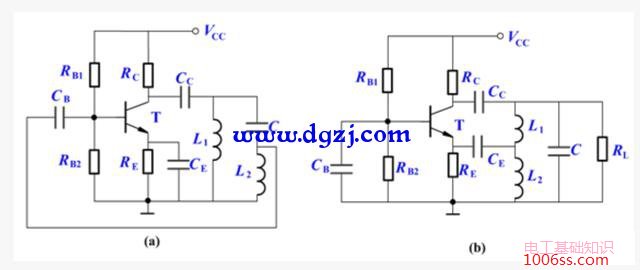 电容三点式振荡电路的结构和判别方法