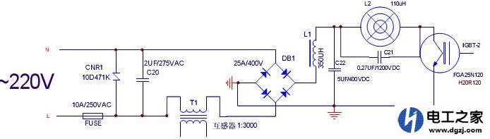 电磁炉5V电压无输出或者输出电压异常维修方法