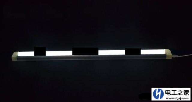 LED灯为什么会断节发光
