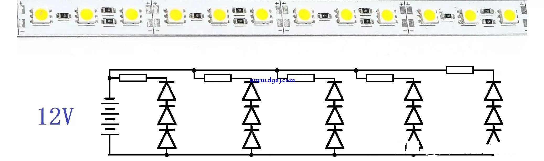 条灯都是串联用为什么多串少串都不烧