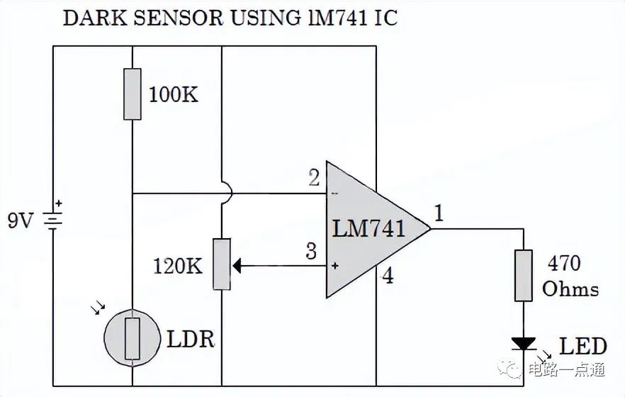 运算放大器LM741内部电路详解+工作原理+功能参数