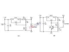 由Wll7／W217／W317构成的电池充电应用电路